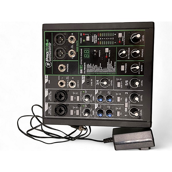 Used Mackie PROFX6 V3 Unpowered Mixer