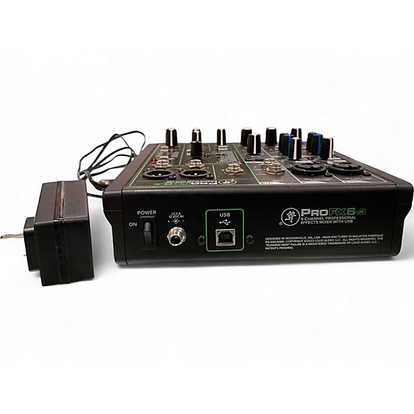 Used Mackie PROFX6 V3 Unpowered Mixer