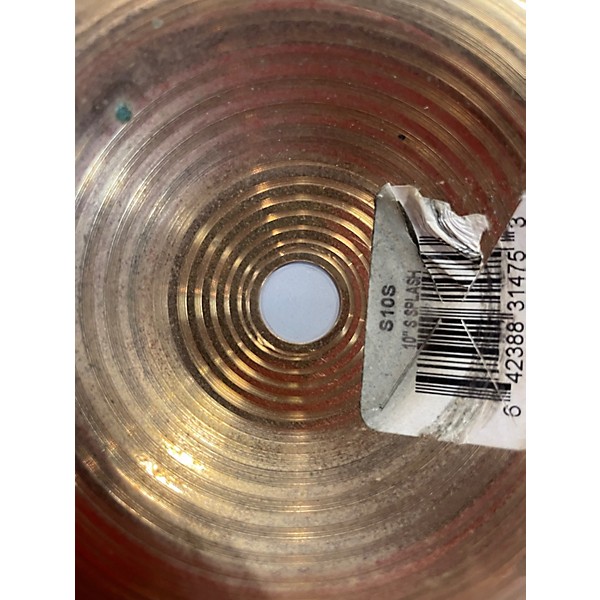 Used Zildjian 10in S Family Splash Cymbal