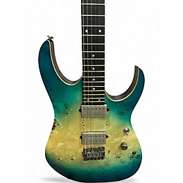 Used Ibanez RG1121 Premium Caribbean Isle Solid Body Electric Guitar
