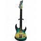 Used Ibanez RG1121 Premium Caribbean Isle Solid Body Electric Guitar