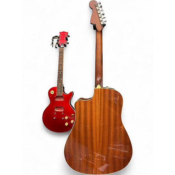 Used Fender REDONDO PLAYER Natural Acoustic Electric Guitar