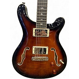 Used PRS Hollowbody II Black Gold Sunburst Hollow Body Electric Guitar