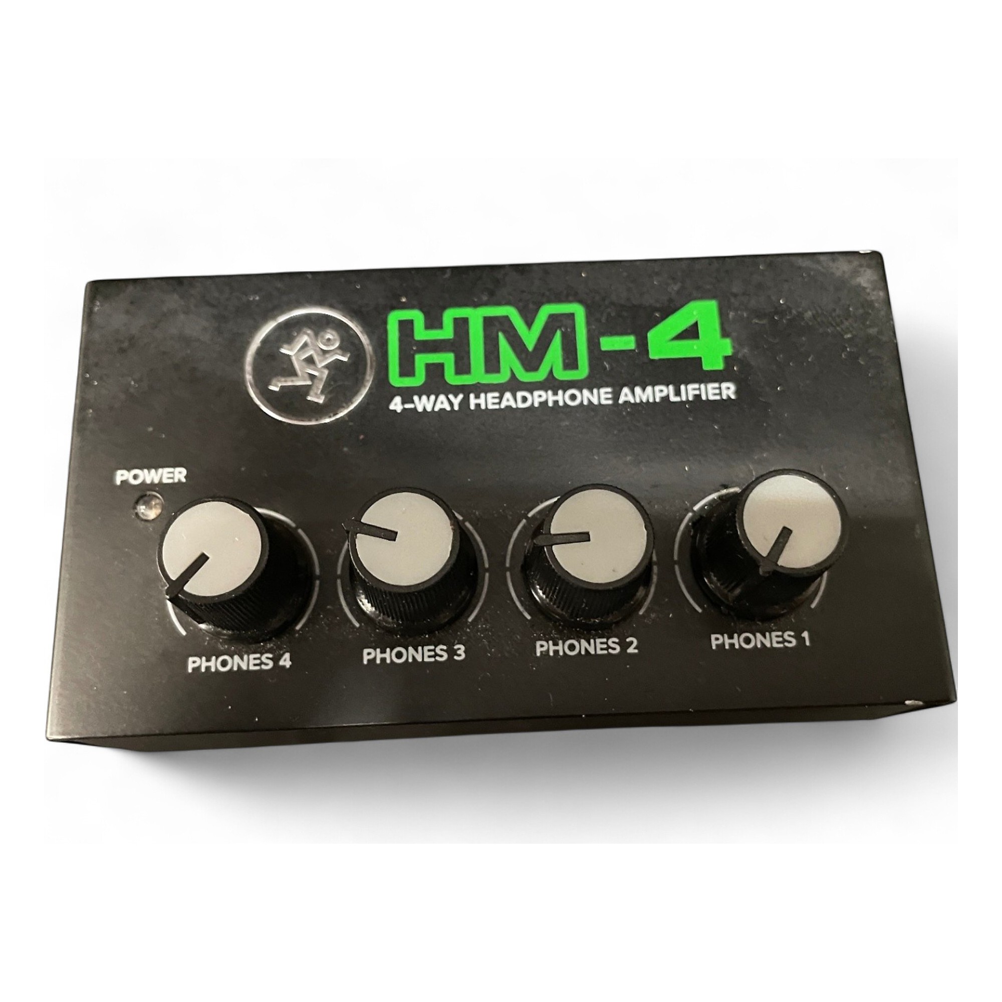 HM-4 4-WAY HEADPHONE AMPLIFIER ヘッドホン4セット Mackie HM-4 4-Way Headphones Amplifier - Micro Center