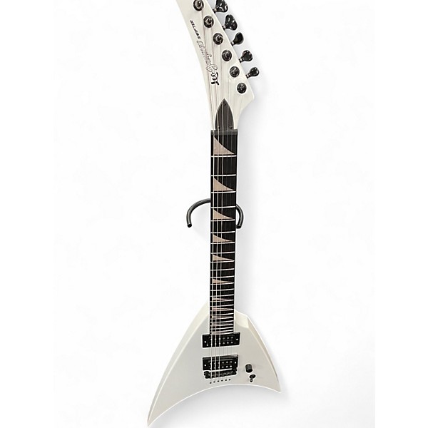 Used Leo Jaymer Swifter White Solid Body Electric Guitar