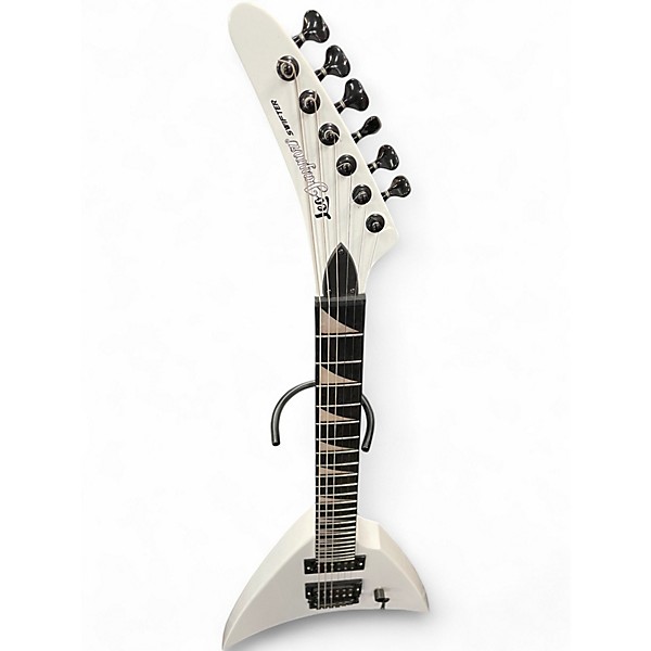 Used Leo Jaymer Swifter White Solid Body Electric Guitar