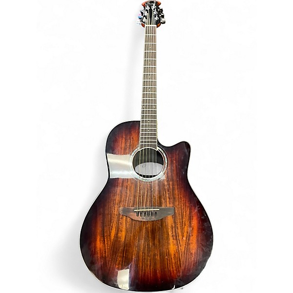Used Ovation CS28P-kOAB Koa Burst Acoustic Electric Guitar