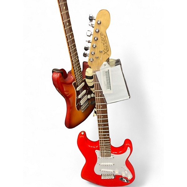 Used Xaviere S STYLE GUITAR Red Solid Body Electric Guitar