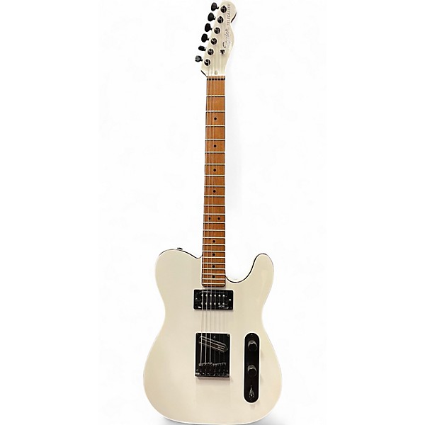 Used Squier Contemporary Telecaster RH Alpine White Solid Body Electric Guitar