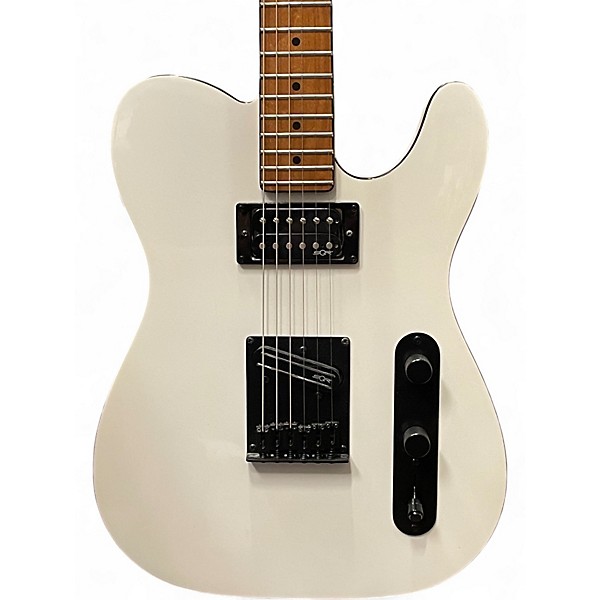 Used Squier Contemporary Telecaster RH Alpine White Solid Body Electric Guitar