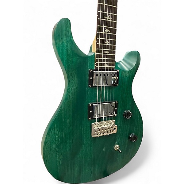 Used PRS SE CE 24 Trans Green Solid Body Electric Guitar