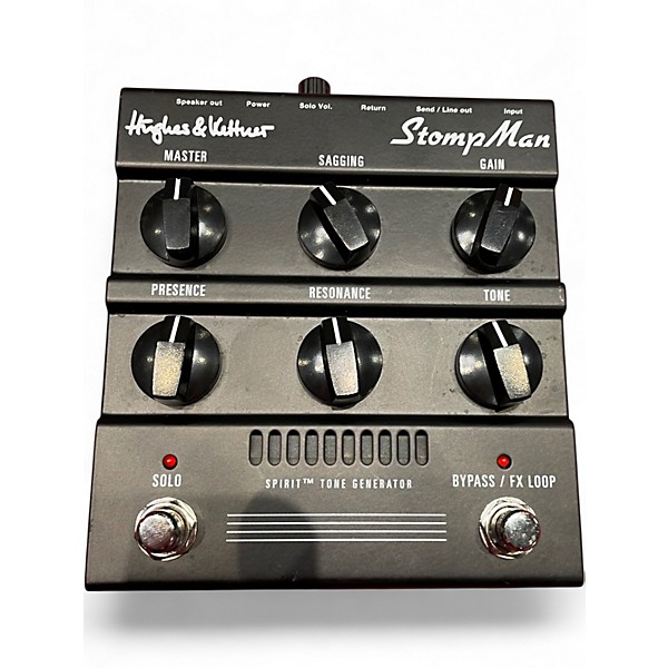 Used Hughes & Kettner Stomp Man Guitar Preamp