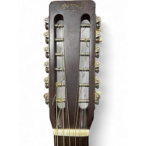 Vintage 1968 Martin D 12-20 Natural 12 String Acoustic Guitar