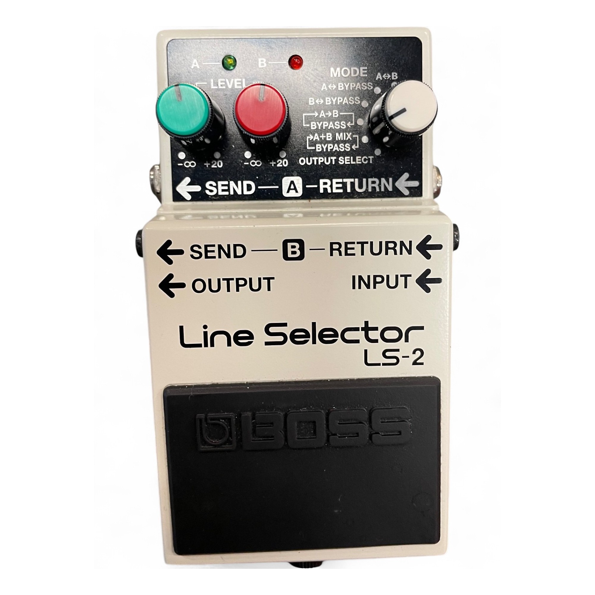 【Used】 Boss LS-2 (Line Selector) Used BOSS LS2 Line Selector Pedal | Guitar Center