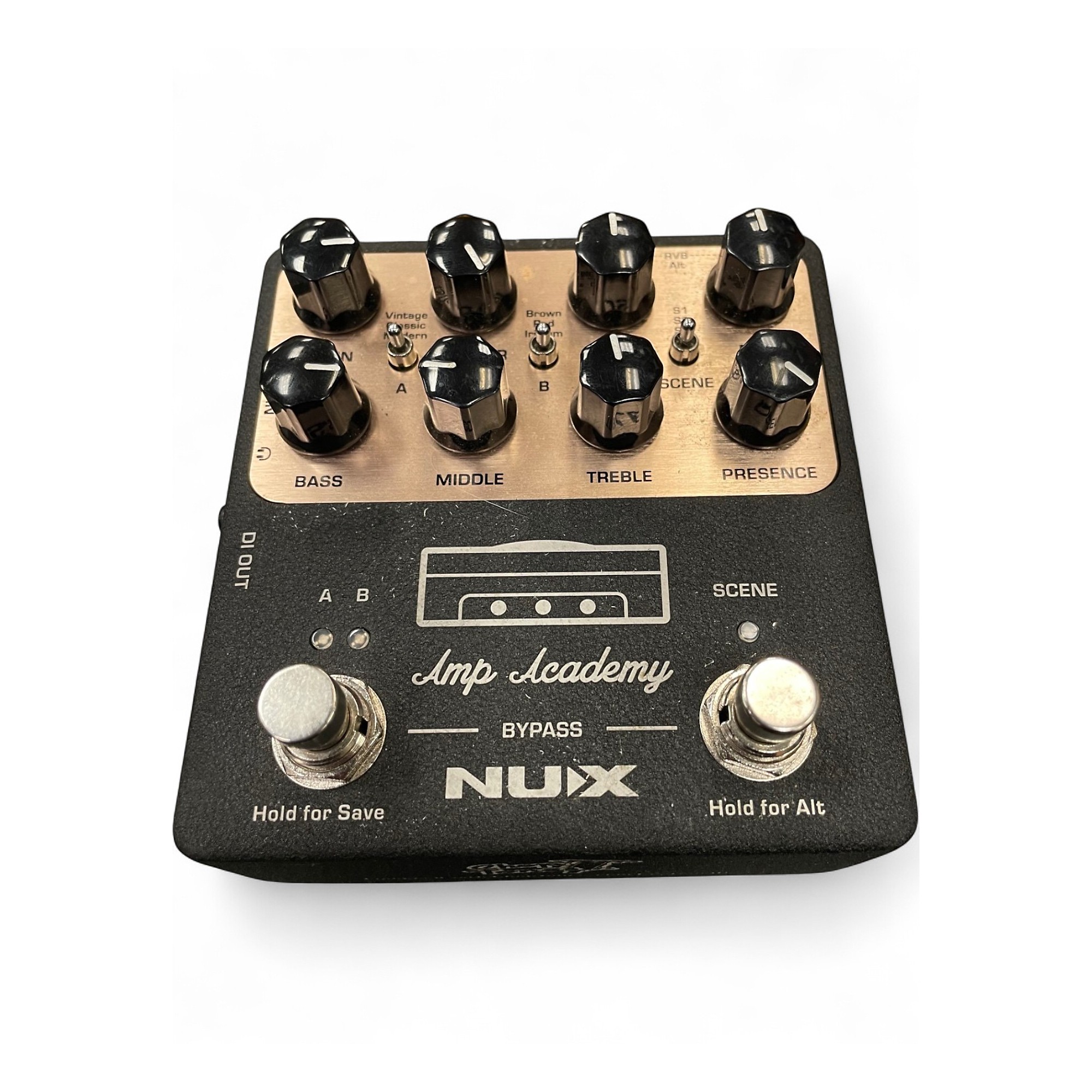 ギター NUX Amp Academy NUX Amp Academy Stomp Modeler Pedal | Sweetwater