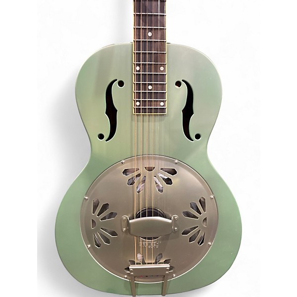 Used Gretsch Guitars G9202 SWAMP GREEN Resonator Guitar