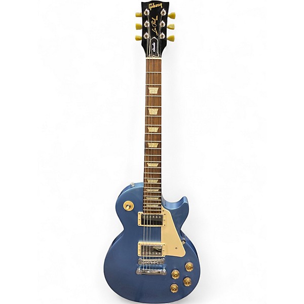 Used 2011 Gibson Les Paul Studio Pelham Blue Solid Body