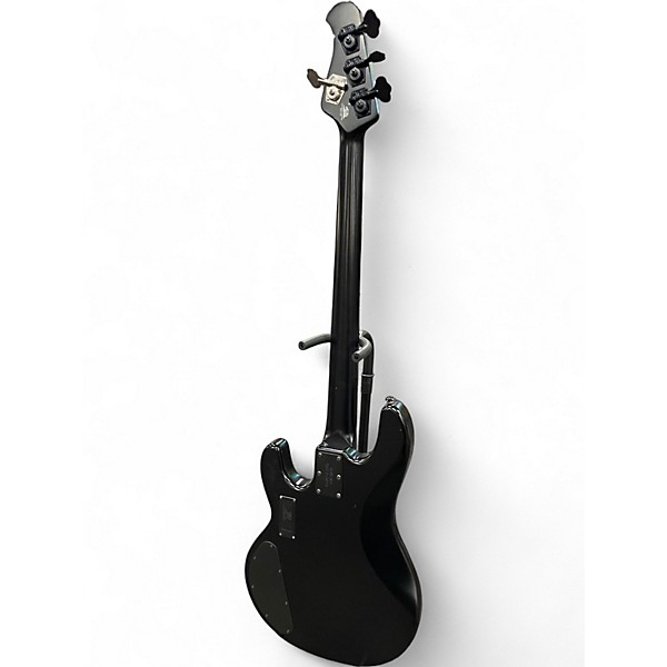 Used Ernie Ball Music Man Stingray 3 Stealth Black Electric Bass Guitar