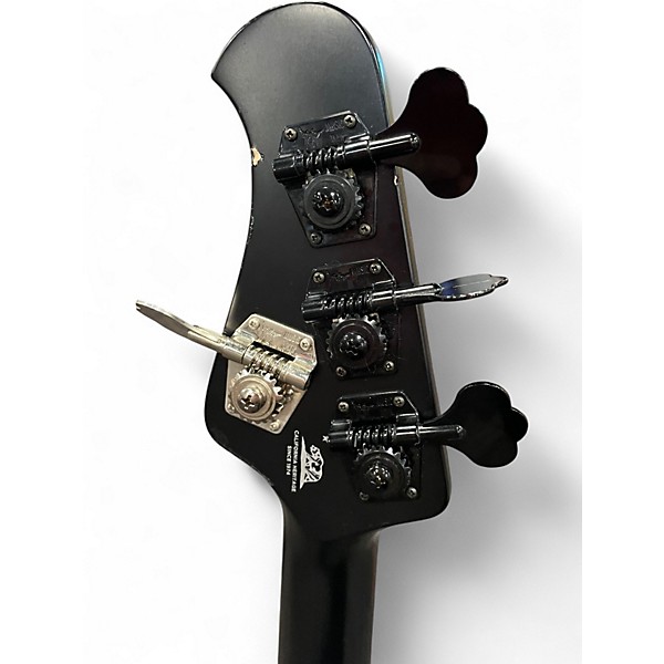 Used Ernie Ball Music Man Stingray 3 Stealth Black Electric Bass Guitar