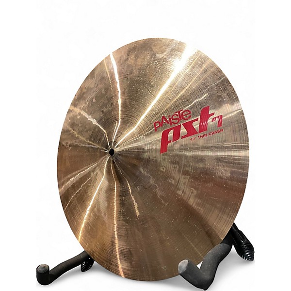 Used Paiste 18in PST7 Heavy Crash Cymbal