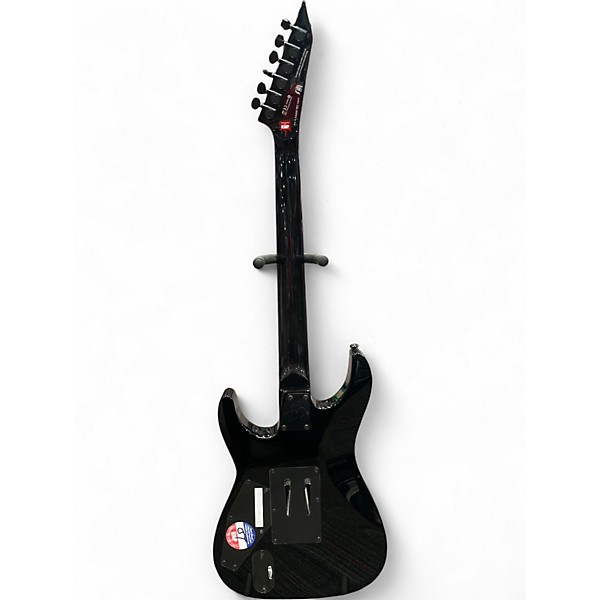 Used ESP LTD Kirk Hammett Signature White Zombie Custom Graphic Solid Body Electric Guitar