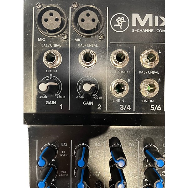 Used Mackie MIX8 Unpowered Mixer