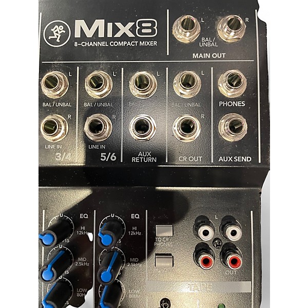 Used Mackie MIX8 Unpowered Mixer