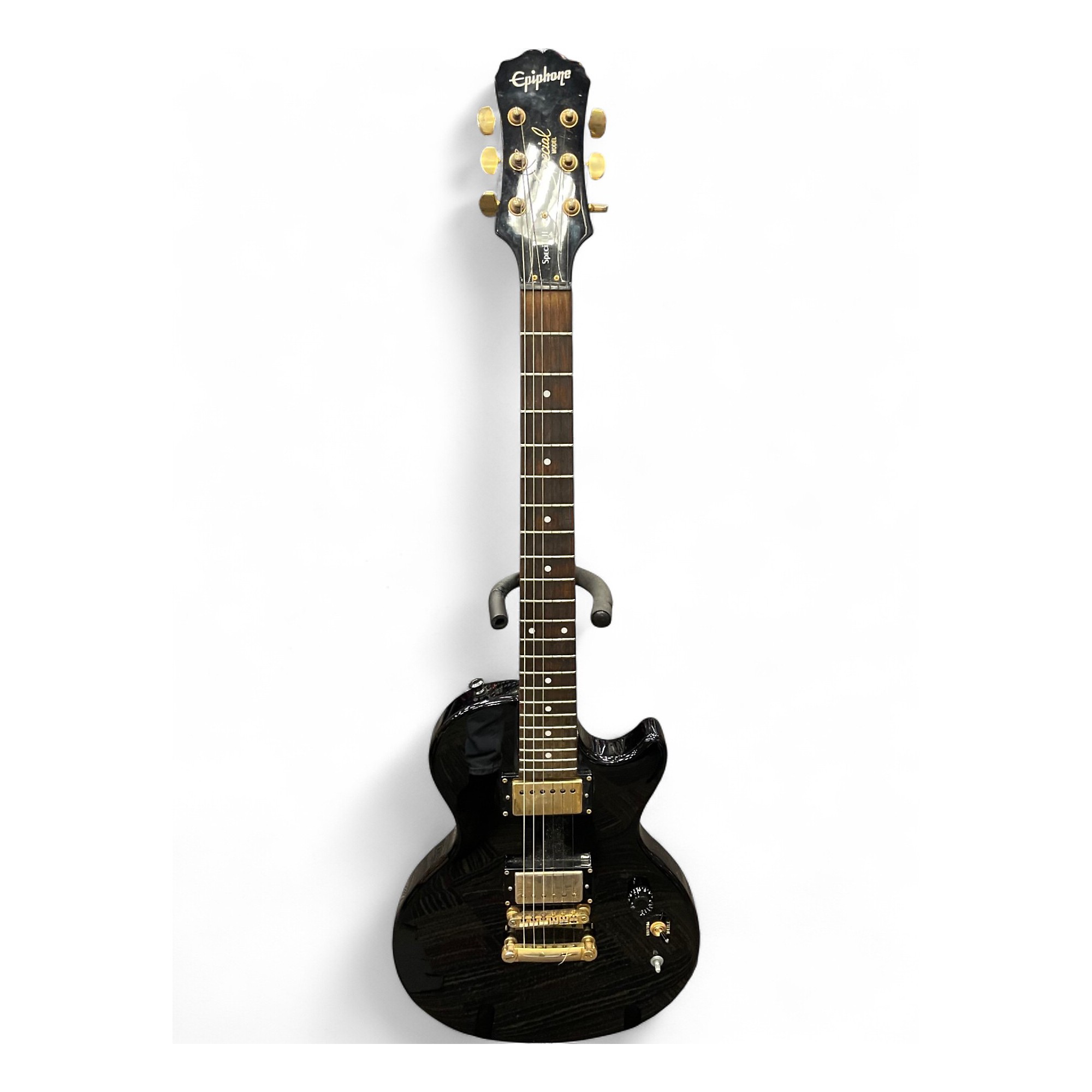 Used Epiphone Special II Black Solid Body Electric Guitar