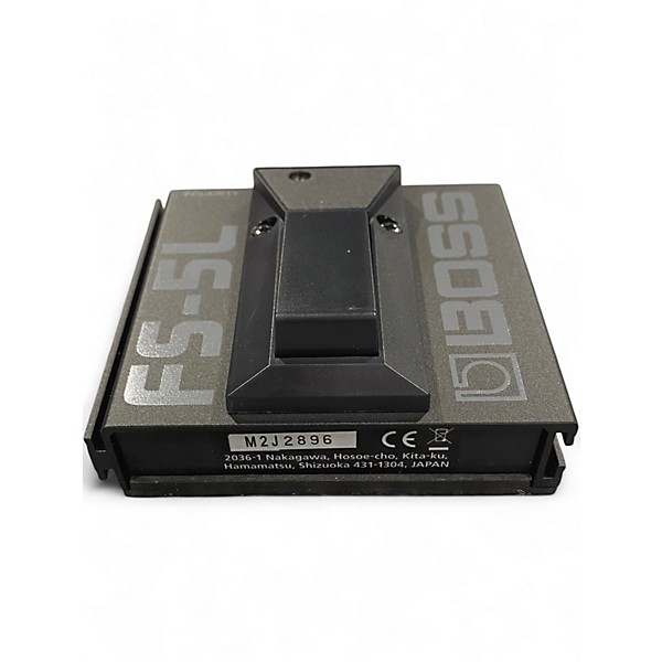 Used BOSS FS5L Latching Footswitch Sustain Pedal