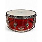 Used DW 14X6.5 Design Series Acrylic Snare Ruby Glass Drum