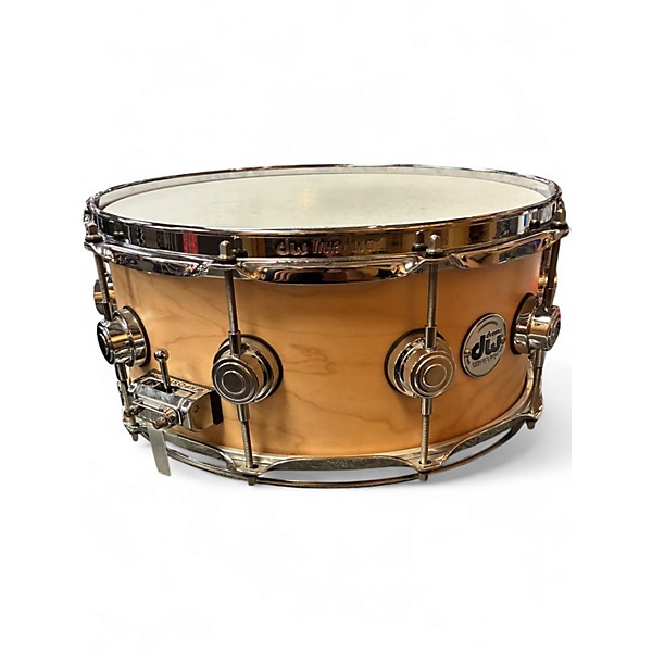 Used 2020s DW 14X6 Collector's Series Snare SATIN MAPLE Drum