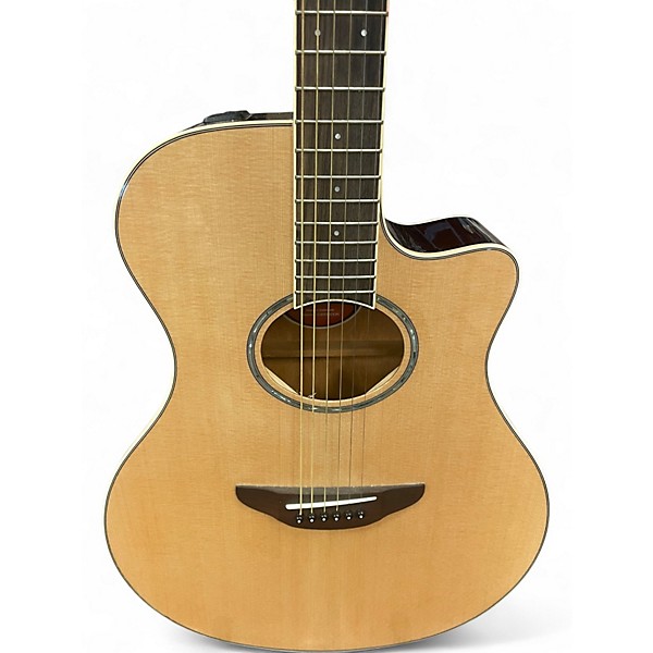 Used Yamaha APX600 Natural Acoustic Electric Guitar