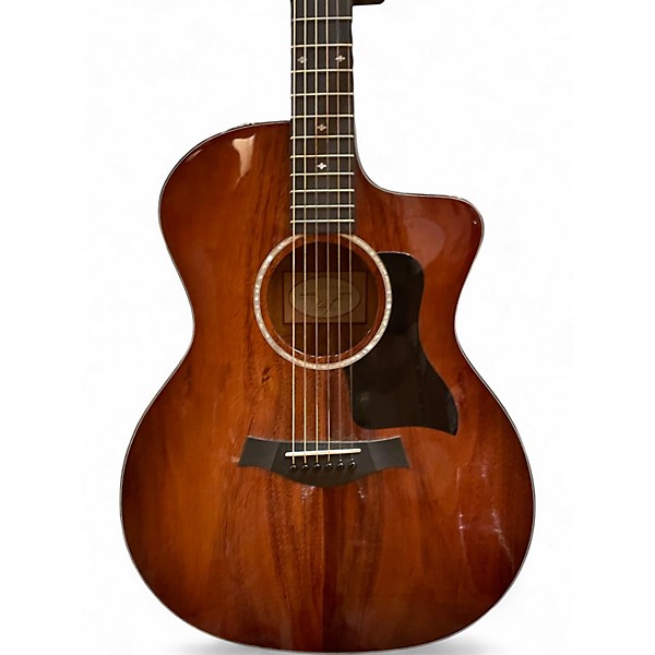 Used Taylor 224CEKDLX BURST Acoustic Electric Guitar