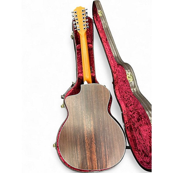 Used Taylor 254ce Natural 12 String Acoustic Electric Guitar