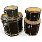 Used TAMA 4 Piece Superstar Black Drum Kit thumbnail