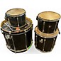 Used TAMA 4 Piece Superstar Black Drum Kit