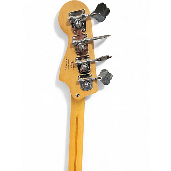 Used Squier Precision Bass Black Electric Bass Guitar