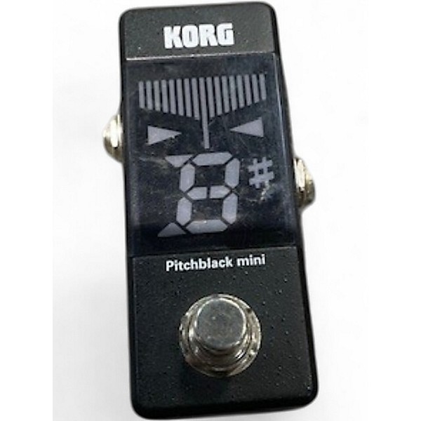 Used KORG Pitchblack mini Tuner Pedal