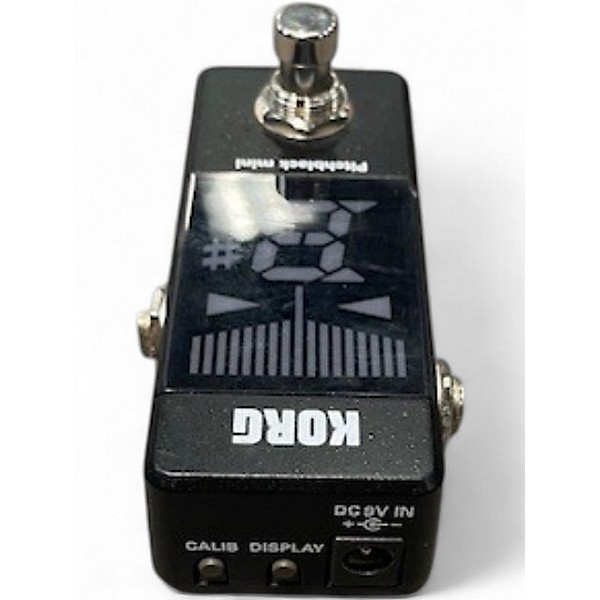 Used KORG Pitchblack mini Tuner Pedal