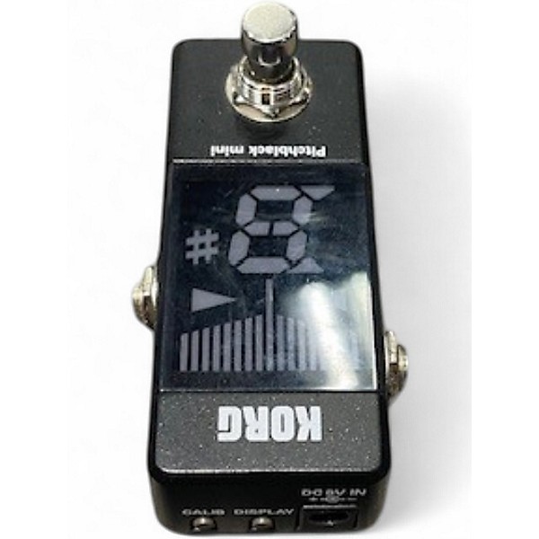 Used KORG Pitchblack mini Tuner Pedal