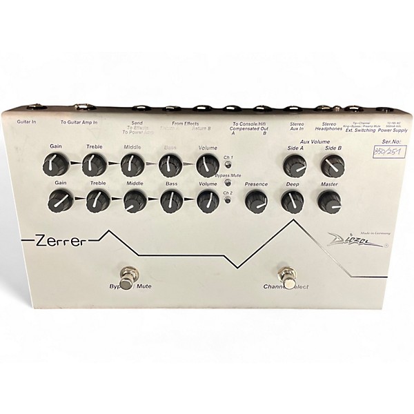 Used Diezel zerrer Guitar Preamp