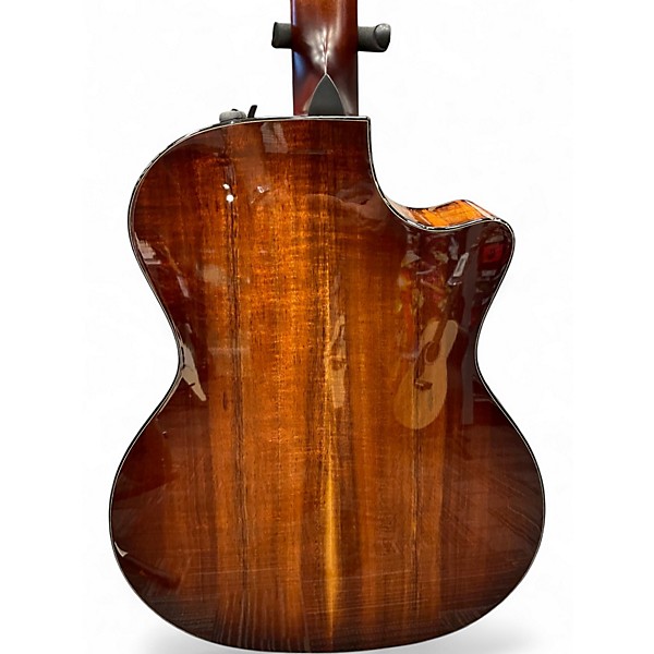 Used Taylor custom ga Natural Acoustic Electric Guitar