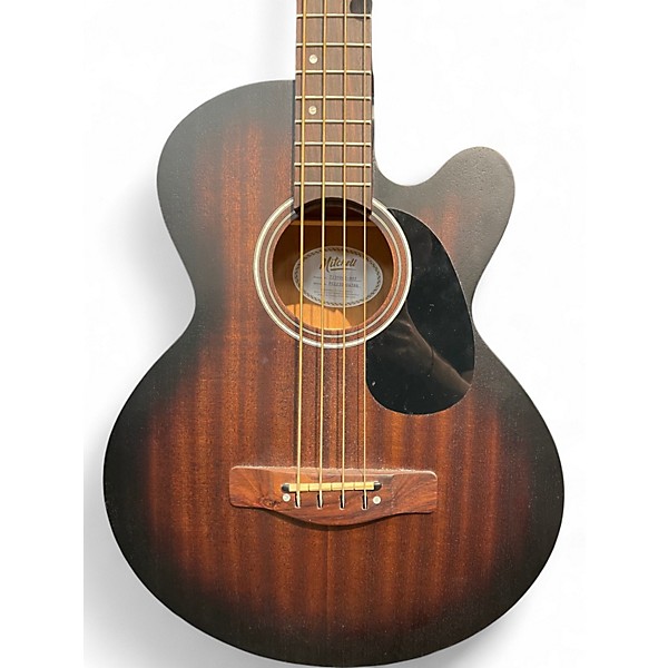 Used Mitchell T239B-CE-BST Edge Burst Acoustic Bass Guitar