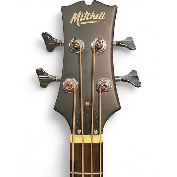 Used Mitchell T239B-CE-BST Edge Burst Acoustic Bass Guitar