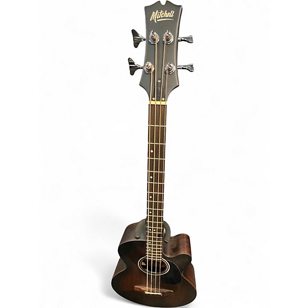 Used Mitchell T239B-CE-BST Edge Burst Acoustic Bass Guitar