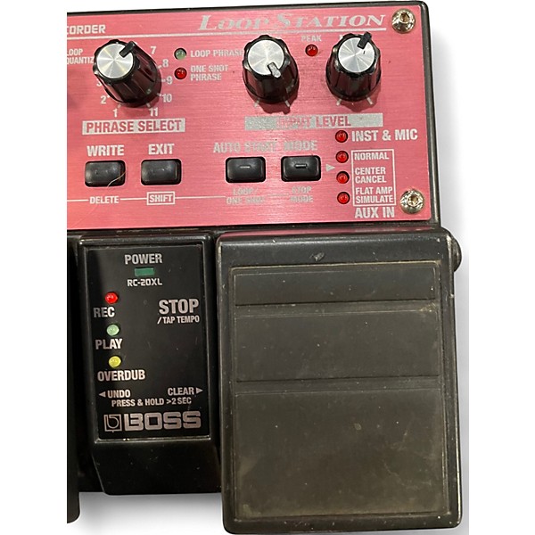 Used BOSS RC20XL Loop Station XL Twin Pedal