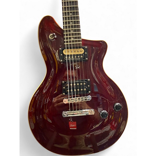 Used Washburn CUSTOM SHOP P3 Trans Red Solid Body Electric Guitar