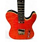 Used Aio T Style Orange Solid Body Electric Guitar