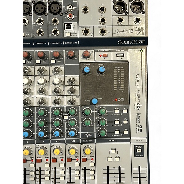 Used Soundcraft Signature 12 Powered Mixer