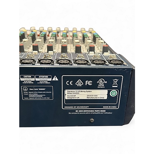 Used Soundcraft Signature 12 Powered Mixer